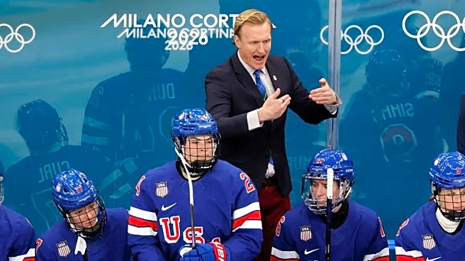Olympics-Ice hockey-Coach Wroblewski credits players as US close in on Olympic crown