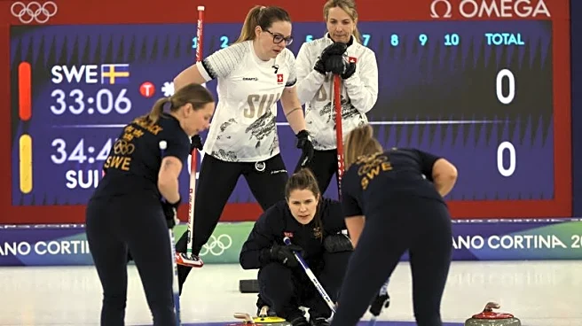 Olympics-Curling-Hasselborg's Sweden stay perfect, Canada claim back-to-back wins