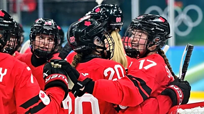 Olympics-Ice hockey-Poulin powers Canada into women's final with US