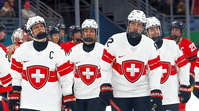 Olympics-Ice hockey-Swiss fight falls short, bronze up for grabs against Sweden