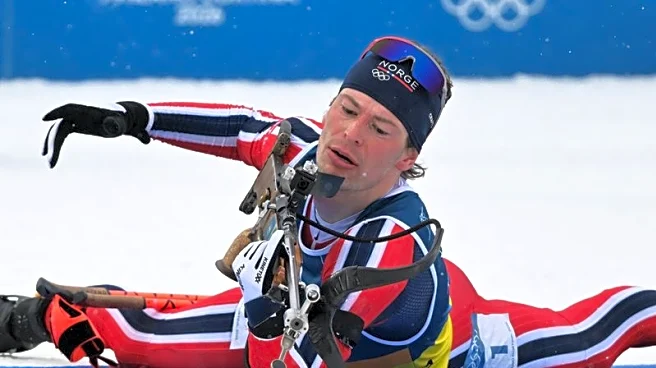 Olympics-Biathlon-Laegried has learned his lesson after cheating interview 'atomic bomb'