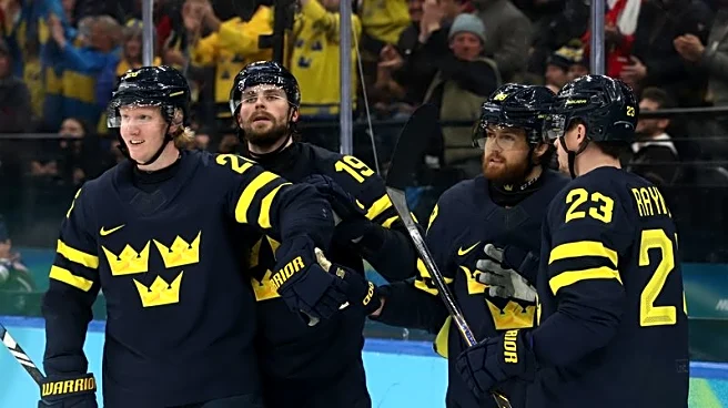 Olympics-Ice hockey-Defiant Sweden ready for blockbuster men's quarter-final with US
