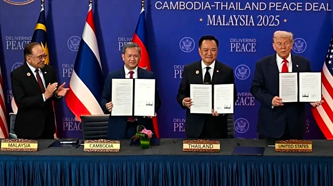 Cambodian PM says Thailand occupying territory after Trump-brokered ceasefire