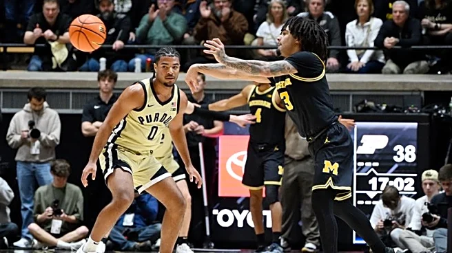 Top 25 roundup: In first game as No. 1, Michigan rolls over No. 7 Purdue