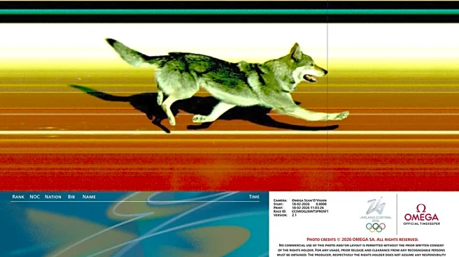 Olympics-Crosscountry-Who let the dog out? Husky gatecrashes team sprint