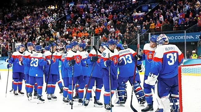 Olympics-Ice hockey-Slovakia push past Germany into semi-finals