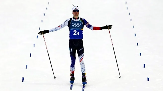 Olympics-Biathlon-German Klopp brings soccer sparkle to Olympic biathlon venue