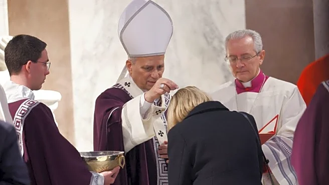 Pope Leo laments a world 'in flames' at Ash Wednesday service
