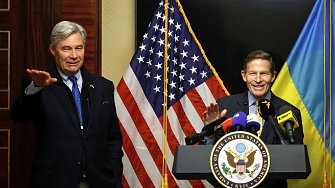 US senators in Ukraine call for pressure on Russia, not just talks