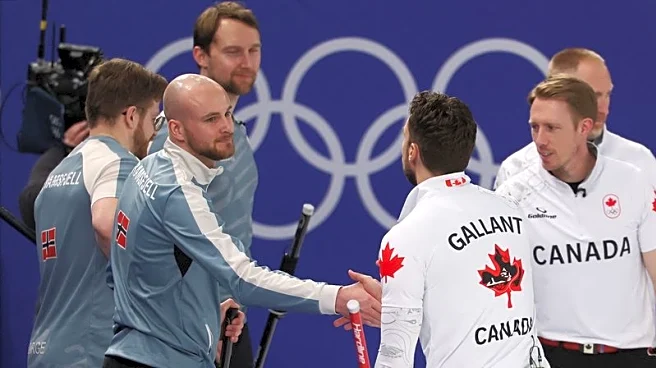 Olympics-Curling-Norway beat Canada to reach semis, Britain also qualify