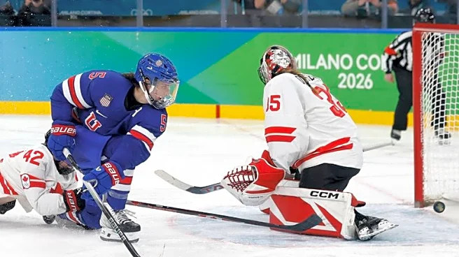 Olympics-Ice hockey-United States beat Canada in overtime for women's gold