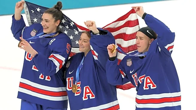 Olympics-Ice hockey-United States earn gold, revenge in OT win over Canada