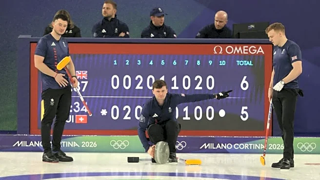 Olympics-Curling-World champions Britain to play Canada for men's curling gold