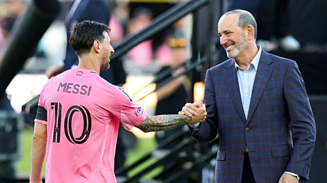 Soccer-Garber eyes transformative year for MLS with World Cup and Messi fever