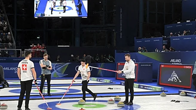 Olympics-Curling-Switzerland thrash Norway 9-1 to win men's bronze medal