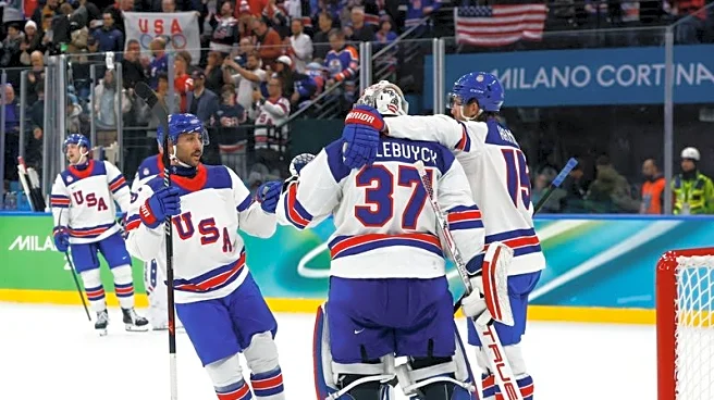 Olympics-Ice hockey-U.S. men's hockey eyes first Olympic gold in 46 years against Canada