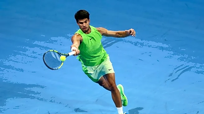 Tennis-Alcaraz defeats Rublev to reach Qatar Open final against Fils