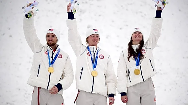 Olympics-Freestyle-US retain mixed team aerials gold as China miss third title