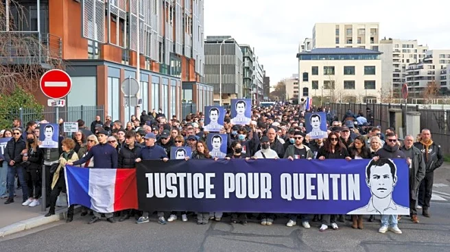 Thousands march in Lyon after French far-right activist killed last week