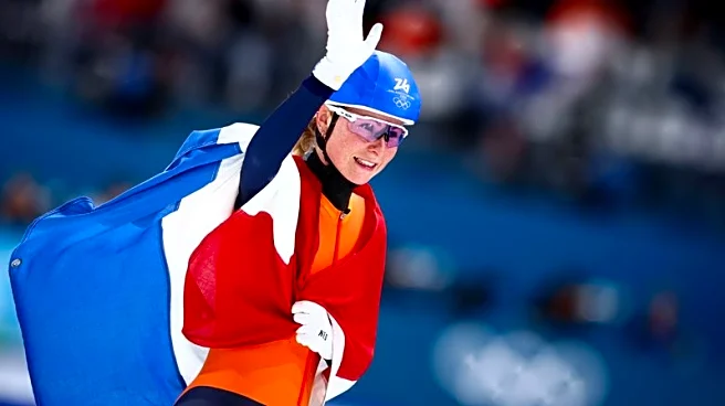 Olympics-Speed skating-Bergsma and Groenewoud claim Dutch sweep in mass start