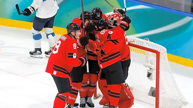 Olympics-Ice hockey-Pints before sunrise as Canada opens bars early for men's gold-medal showdown