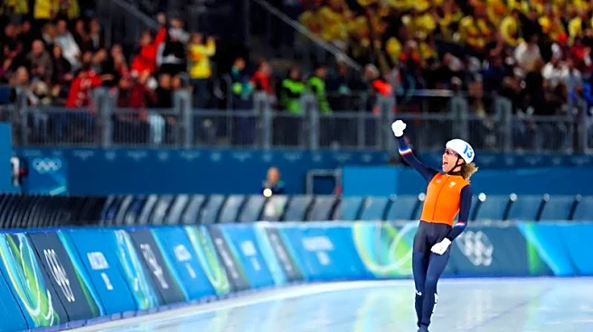 Olympics-Speed skating-Timeless Bergsma 'not done yet' after striking gold at 40 in Milano Cortina