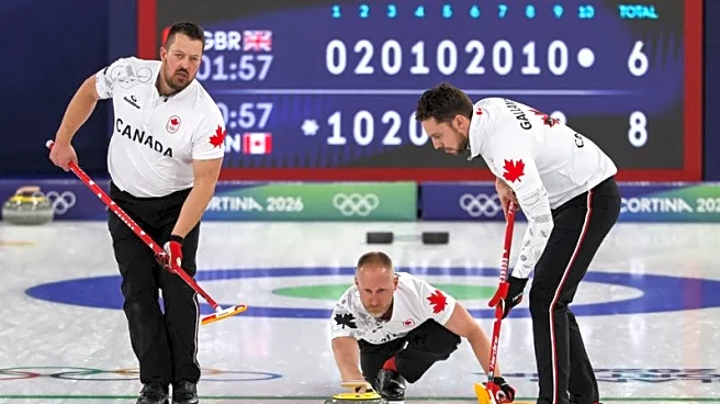 Olympics-Curling-Jacobs' Canada beat Britain to win men's curling gold