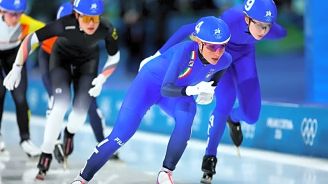 Olympics-Speed skating-Lollobrigida's heroics, Stolz's brilliance and Dutch mastery light up Milano Cortina