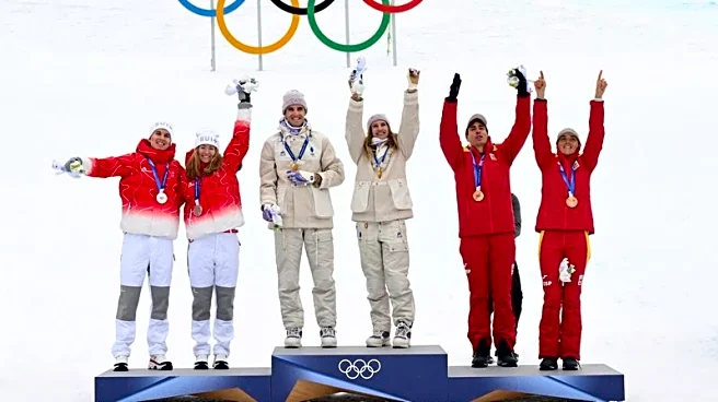 Olympics-SkiMo-France, Spain, Switzerland shine in sport's Games debut