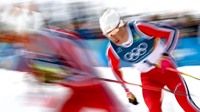 Olympics-Crosscountry-Norway's Klaebo dominates historic Games marked by viral moments