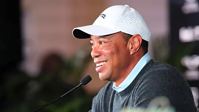 Tiger Woods teases Masters comeback on live broadcast