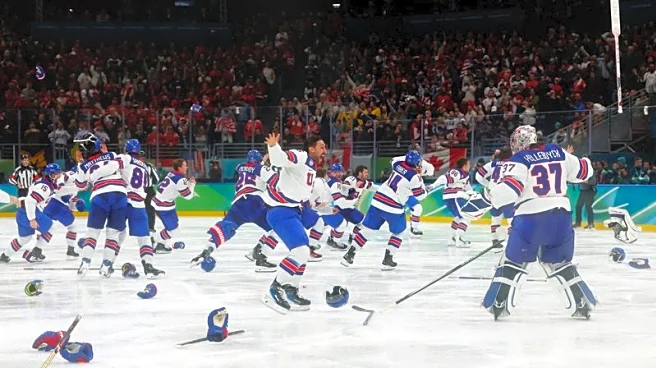 Olympics-Ice hockey-Hughes the slayer and Hellebuyck the hero in US triumph over Canada