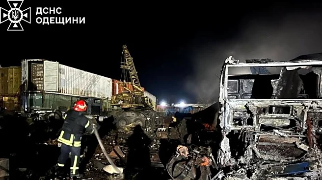 Russian attack on Ukraine's Odesa region killed two people, injured three