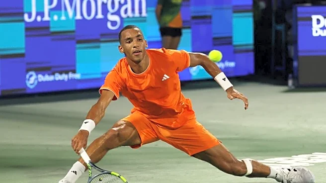 ATP roundup: Felix Auger-Aliassime wins opener in Dubai return