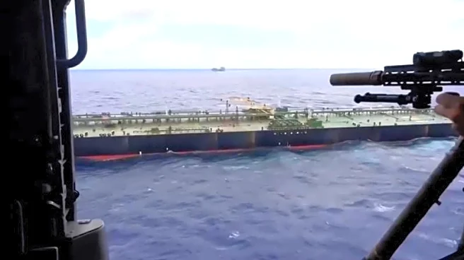 US forces seize third sanctioned oil tanker in Indian Ocean, Pentagon says