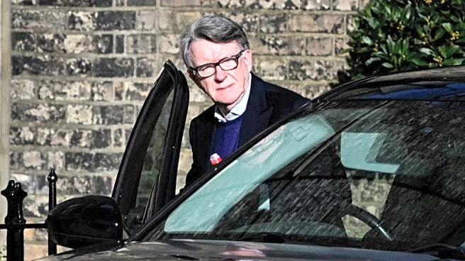 Mandelson's lawyers say his arrest followed 'baseless suggestion' he planned to leave UK