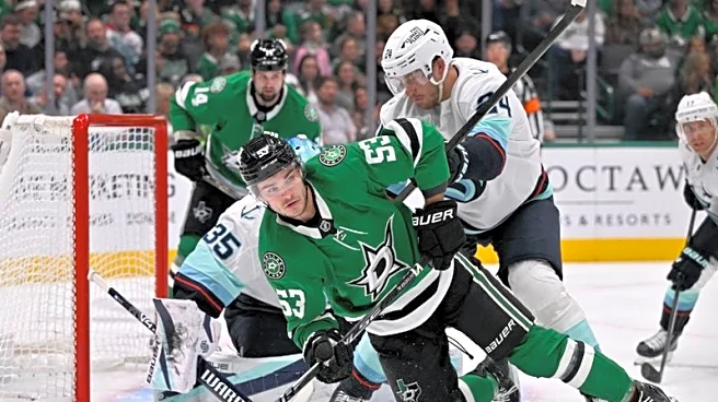 Wyatt Johnston tallies twice, Stars beat Kraken to run streak to 7