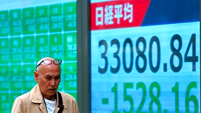 Asian shares fall, yen and Treasuries rise as AI, Iran concerns weigh