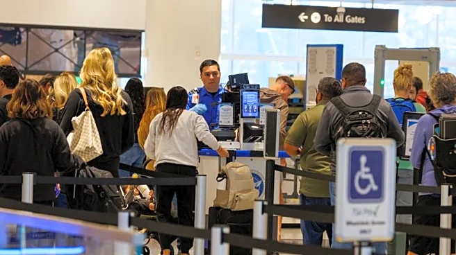 TSA officers get fractional pay as government shutdown drags
