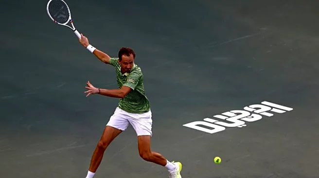 ATP roundup: Daniil Medvedev charges into Dubai final