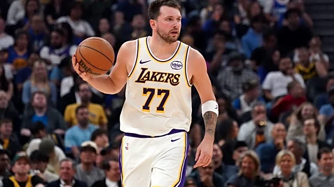 NBA roundup: Luka Doncic's birthday gift is a Lakers victory