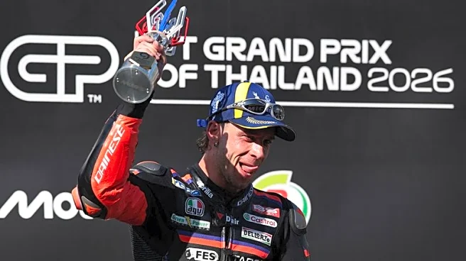 Motorcycling-Aprilia's Bezzecchi wins Thailand GP as Acosta takes championship lead