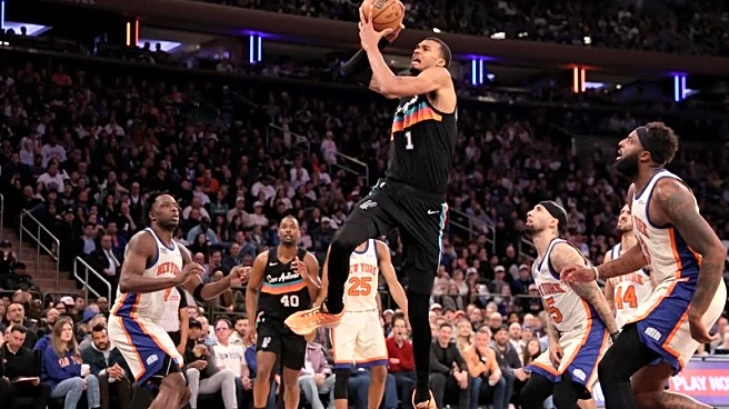 NBA roundup: Knicks halt Spurs' 11-game winning streak