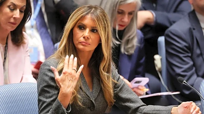 Melania Trump chairs UN meeting on children in conflict