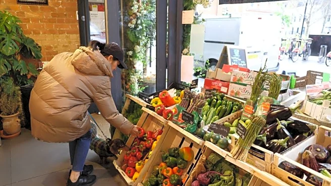 UK food prices and shop price inflation slow in February, survey shows