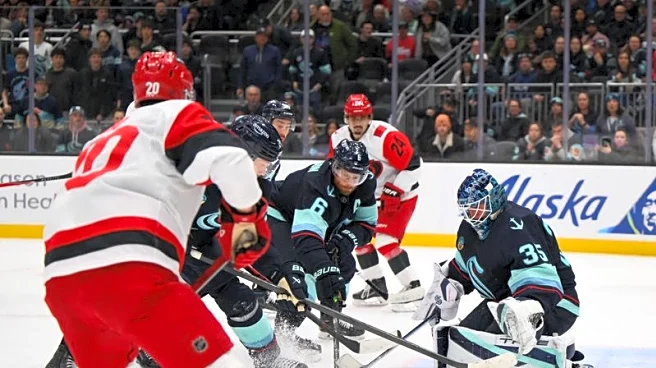 Joey Daccord, Kraken snap Hurricanes' 12-game point streak