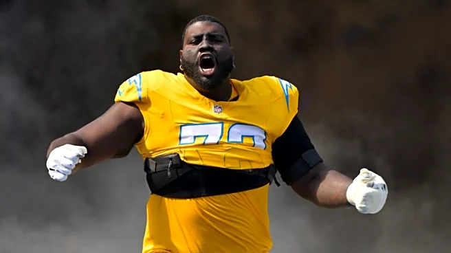 Chargers release G Mekhi Becton, TE Will Dissly