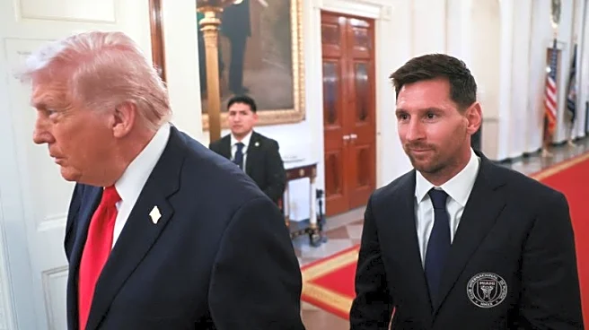 Soccer-Trump celebrates Messi, revels in Inter Miami’s “good looks”