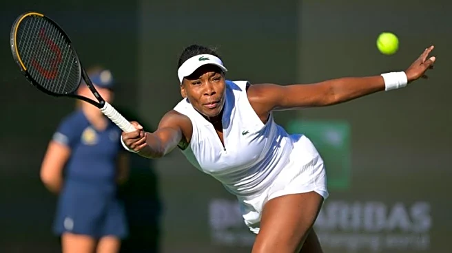 Tennis-Venus says it is still a thrill to play for fans at Indian Wells