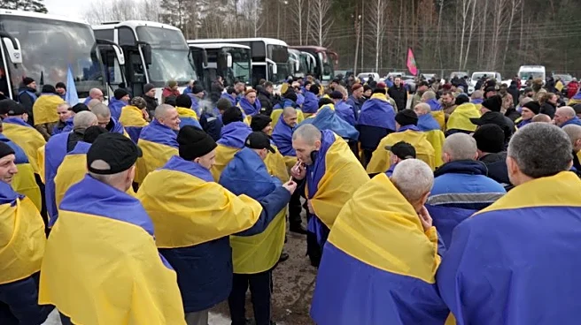 Russia and Ukraine swap 300 soldiers each on second day of exchange